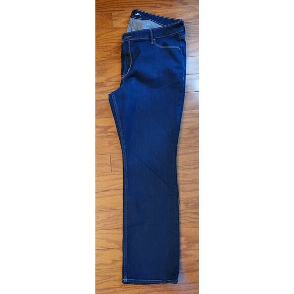 Old Navy Jeans Women Size 18 Mid-Rise WOW Boot-Cut Dark Denim Jeans - Picture 5 of 12
